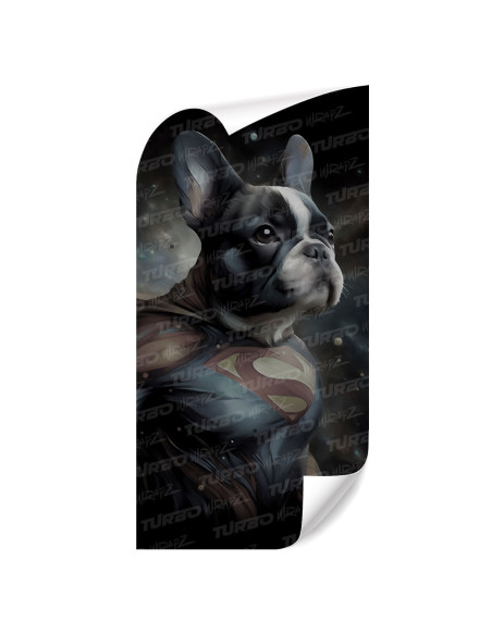 Sticker for car pillar SuperBuldog | TurboWrapz.com