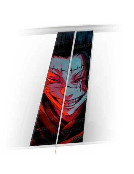 Sticker for car pillar Suguru Geto | TurboWrapz.com