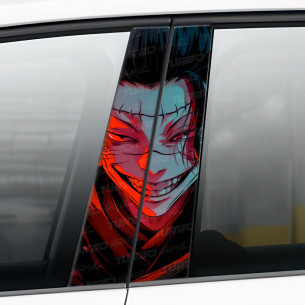 Naklejka na słupek samochodowy Suguru Geto | TurboWrapz.com 2