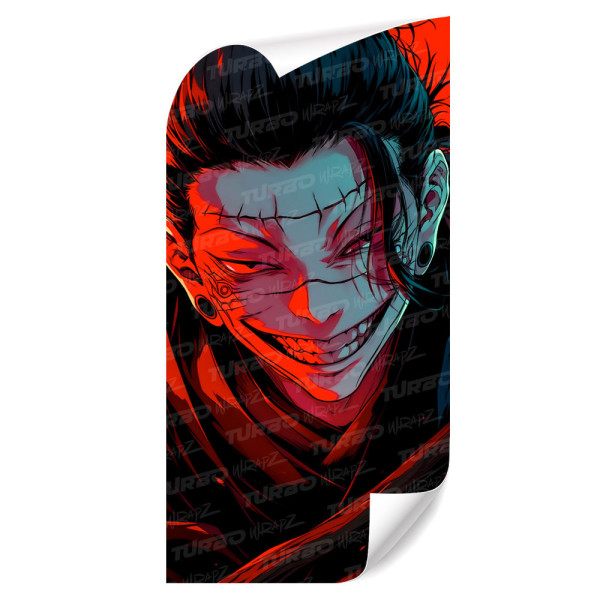 Sticker for car pillar Suguru Geto | TurboWrapz.com