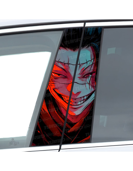 Naklejka na słupek samochodowy Suguru Geto | TurboWrapz.com