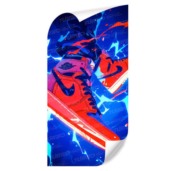 Sticker for car pillar Nike Air | TurboWrapz.com