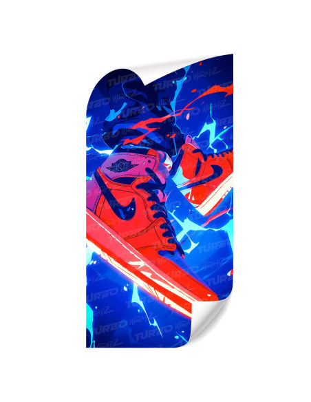Sticker for car pillar Nike Air | TurboWrapz.com
