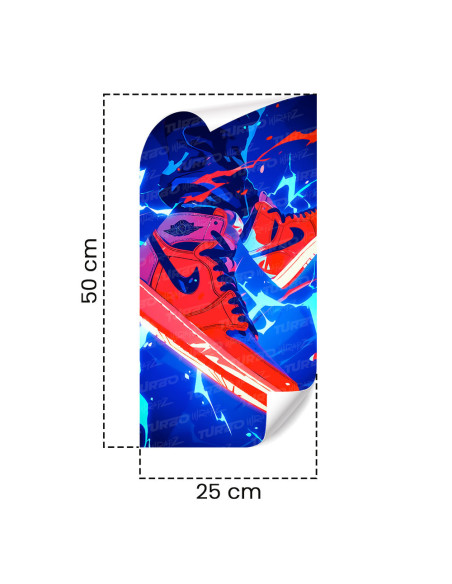 Sticker for car pillar Nike Air | TurboWrapz.com