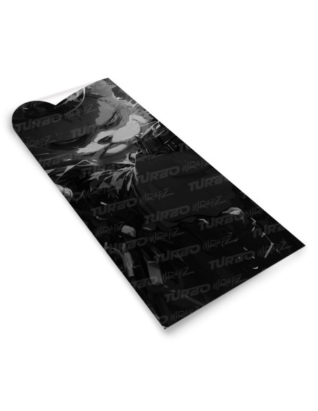 Sticker for car pillar Garfield Mafia Czarnobiały | TurboWrapz.com