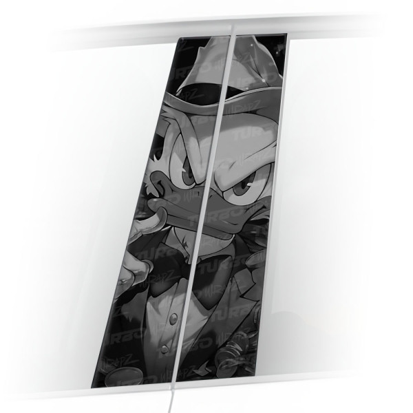 Sticker for car pillar Wujek Sknerus Mafia Czarnobiały | TurboWrapz.com