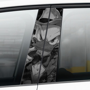 Sticker for car pillar Wujek Sknerus Mafia Czarnobiały | TurboWrapz.com 2