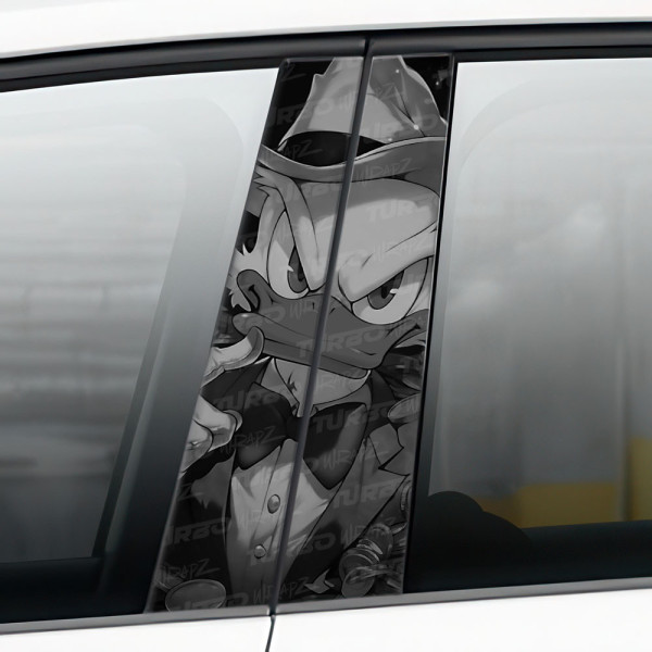 Sticker for car pillar Wujek Sknerus Mafia Czarnobiały | TurboWrapz.com