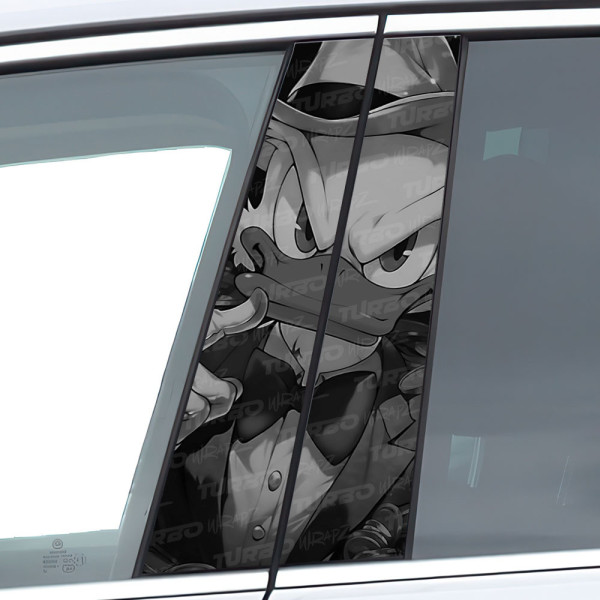 Sticker for car pillar Wujek Sknerus Mafia Czarnobiały | TurboWrapz.com