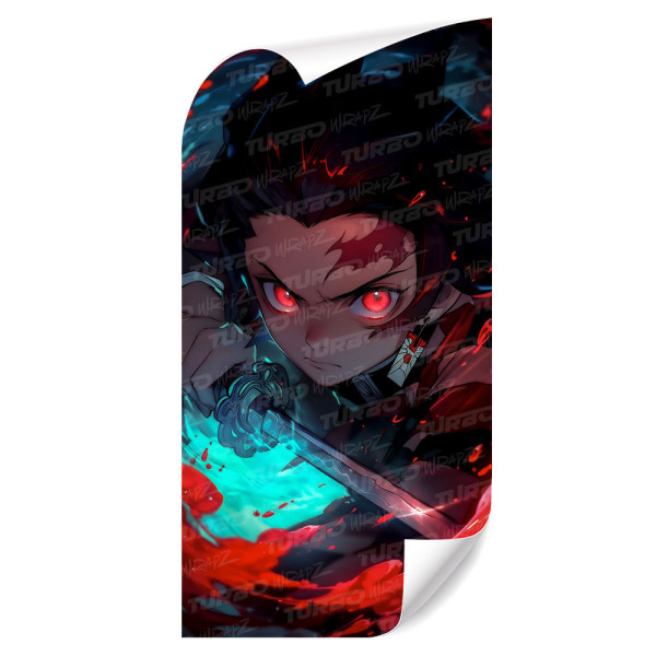 Naklejka na słupek samochodowy Demon Slayer | TurboWrapz.com