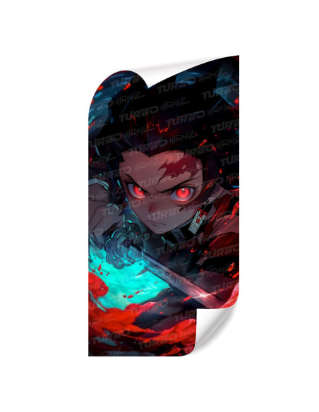 Naklejka na słupek samochodowy Demon Slayer | TurboWrapz.com