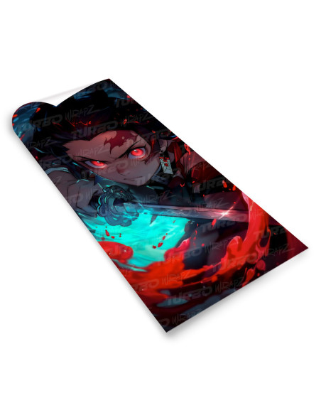 Naklejka na słupek samochodowy Demon Slayer | TurboWrapz.com