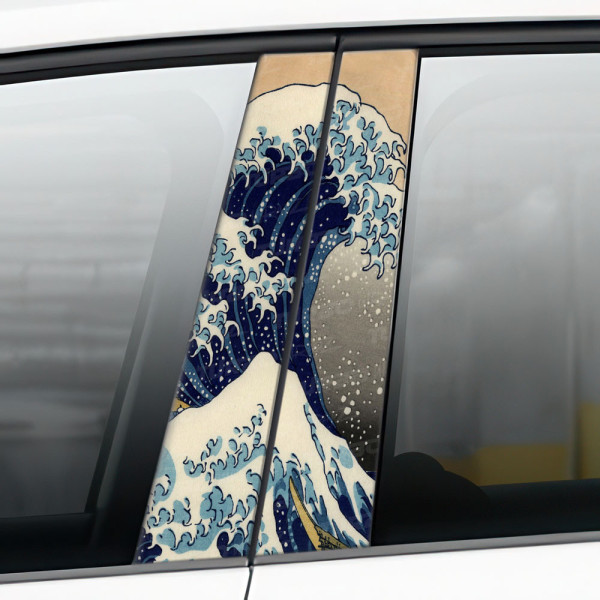 Sticker for car pillar Wielka Fala | TurboWrapz.com