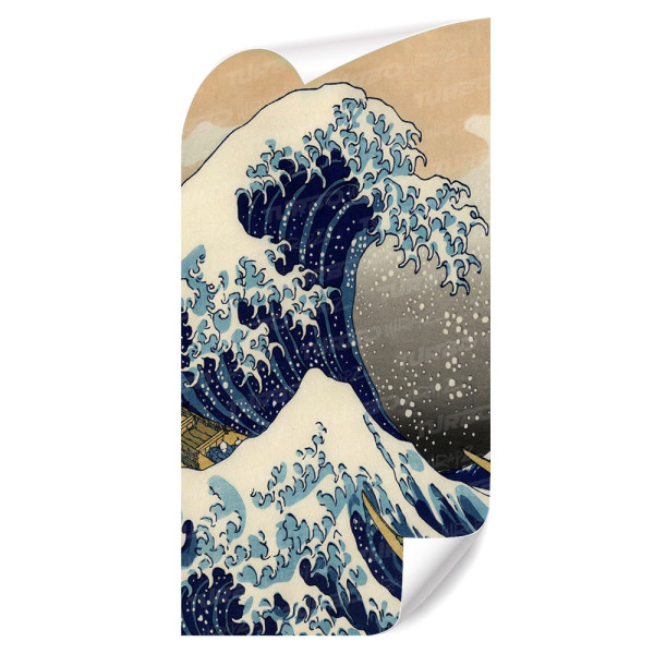 Naklejka na słupek samochodowy Wielka Fala | TurboWrapz.com