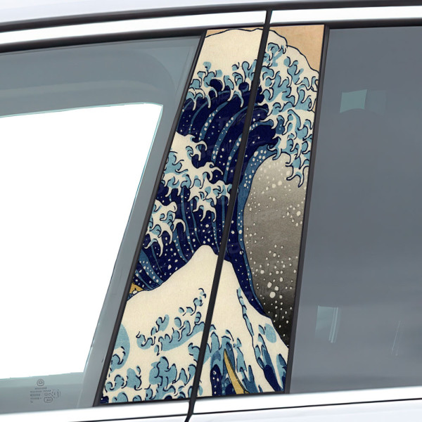 Sticker for car pillar Wielka Fala | TurboWrapz.com