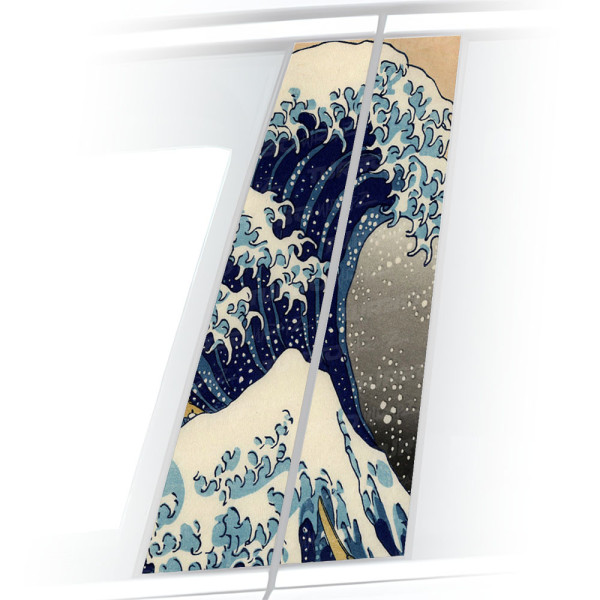 Sticker for car pillar Wielka Fala | TurboWrapz.com