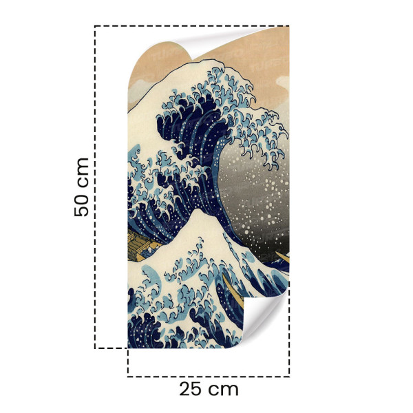 Naklejka na słupek samochodowy Wielka Fala | TurboWrapz.com