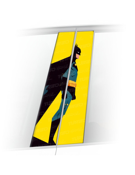 Sticker for car pillar Batman | TurboWrapz.com