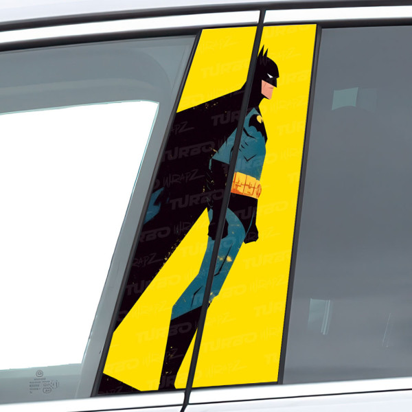 Sticker for car pillar Batman | TurboWrapz.com
