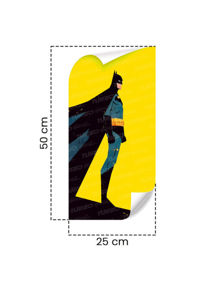 Sticker for car pillar Batman | TurboWrapz.com