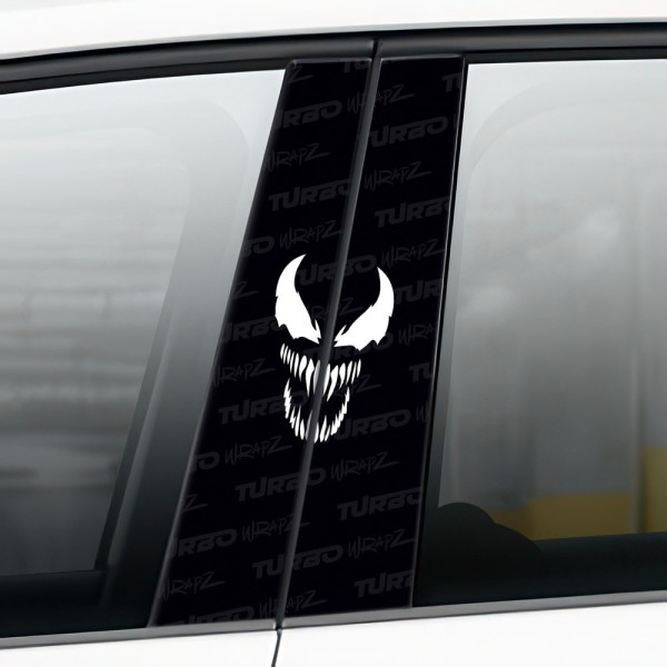 Sticker for car pillar Venom | TurboWrapz.com