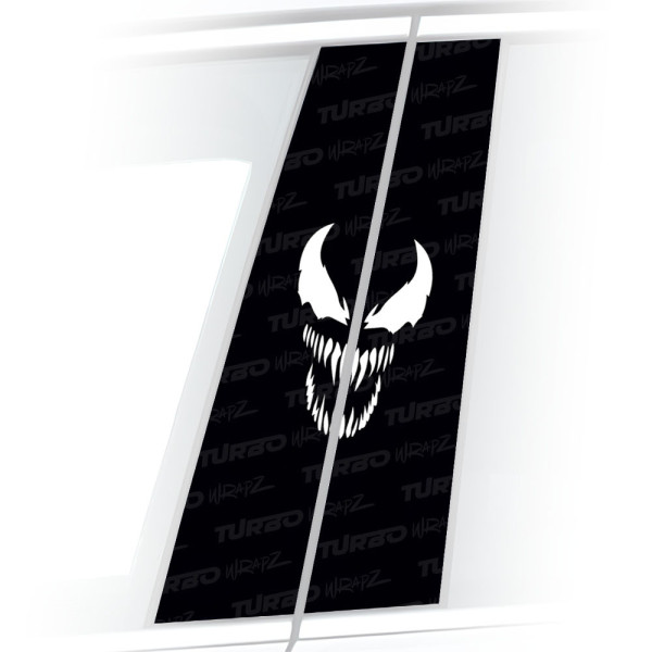 Sticker for car pillar Venom | TurboWrapz.com