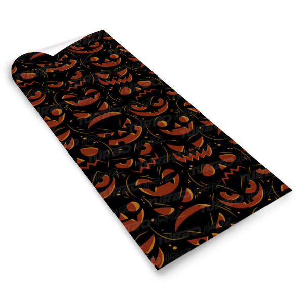 Naklejka na słupek samochodowy Halloweenowe Dynie | TurboWrapz.com