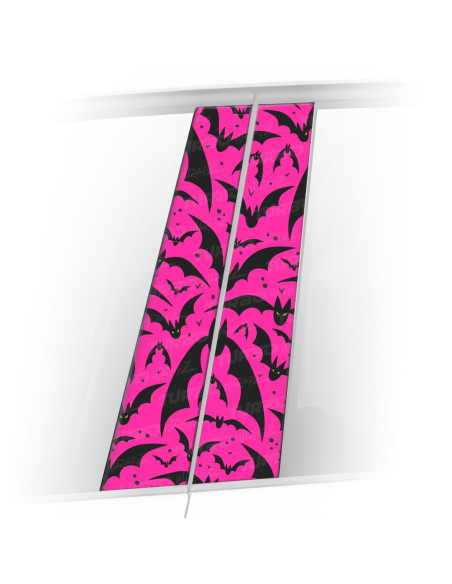 Sticker for car pillar Halloweenowe Nietoperze | TurboWrapz.com