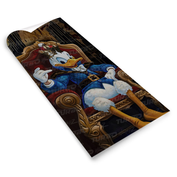 Naklejka na słupek samochodowy Królewski Kaczor Donald | TurboWrapz.com