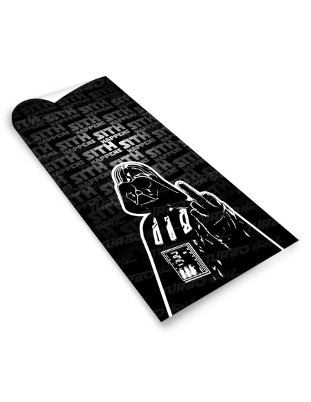 Naklejka na słupek samochodowy Lord Vader Sith Happens | TurboWrapz.com