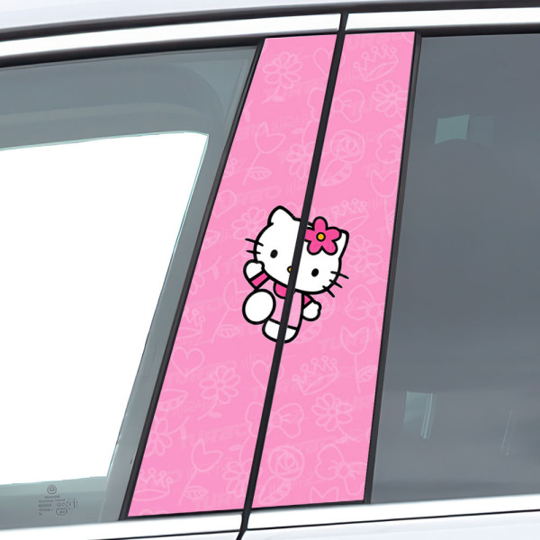 Naklejka na słupek samochodowy Hello Kitty | TurboWrapz.com