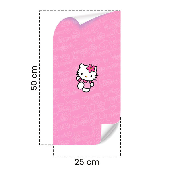 Sticker for car pillar Hello Kitty | TurboWrapz.com