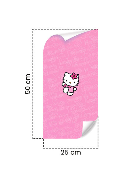 Sticker for car pillar Hello Kitty | TurboWrapz.com