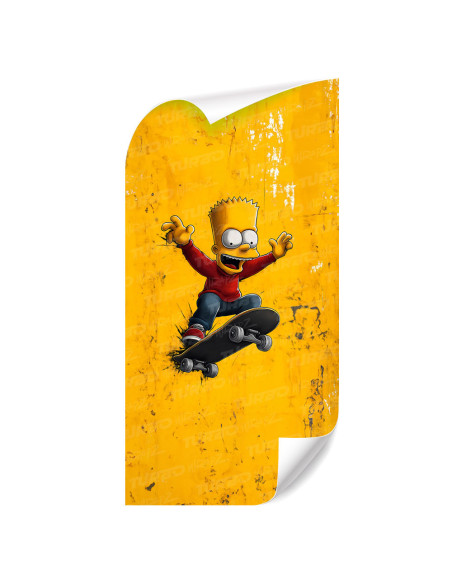 Naklejka na słupek samochodowy Bart Skater | TurboWrapz.com