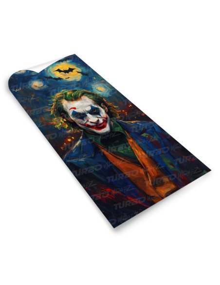 Naklejka na słupek samochodowy Joker Van Gogh | TurboWrapz.com