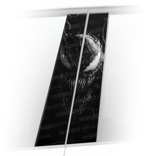 Sticker for car pillar Realistyczny Venom | TurboWrapz.com