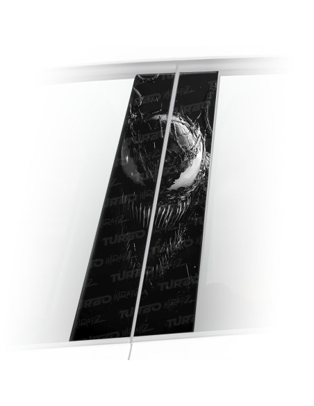 Sticker for car pillar Realistyczny Venom | TurboWrapz.com