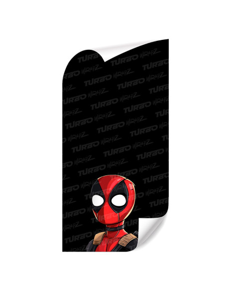 Sticker for car pillar Mini Deadpool | TurboWrapz.com