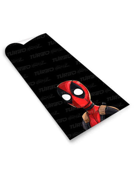 Naklejka na słupek samochodowy Mini Deadpool | TurboWrapz.com