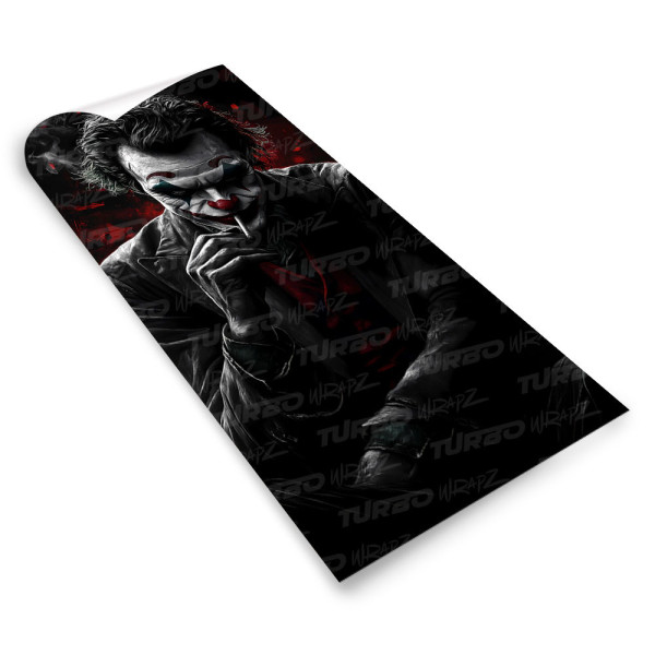 Naklejka na słupek samochodowy Joker z Cygarem | TurboWrapz.com