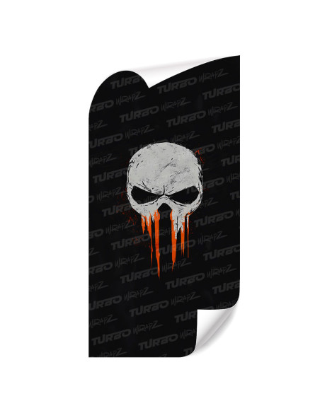 Sticker for car pillar Czaszka Punishera | TurboWrapz.com