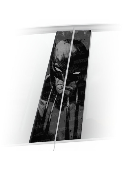 Sticker for car pillar Wolverine | TurboWrapz.com