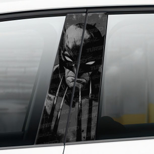 Sticker for car pillar Wolverine | TurboWrapz.com 2