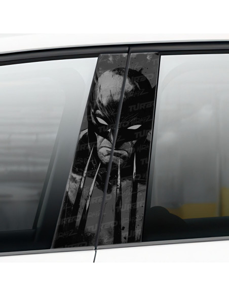 Sticker for car pillar Wolverine | TurboWrapz.com