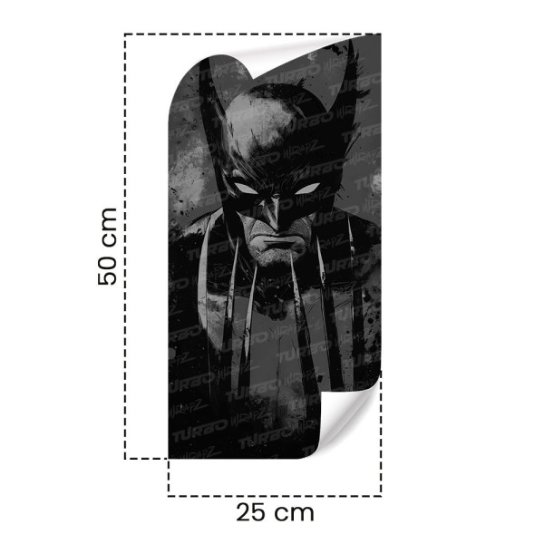 Sticker for car pillar Wolverine | TurboWrapz.com