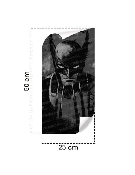 Sticker for car pillar Wolverine | TurboWrapz.com