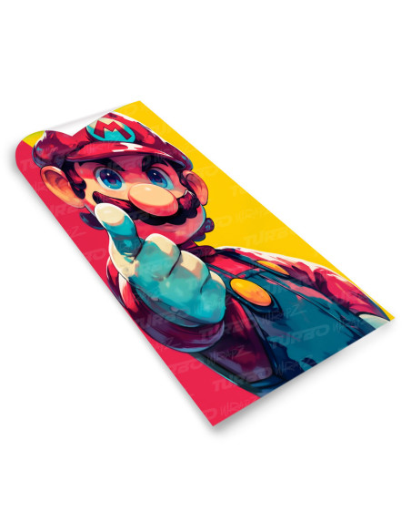 Naklejka na słupek samochodowy Mario | TurboWrapz.com