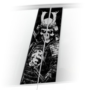 Sticker for car pillar Szkielet Samuraja  | TurboWrapz.com