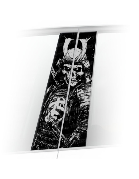 Sticker for car pillar Szkielet Samuraja  | TurboWrapz.com