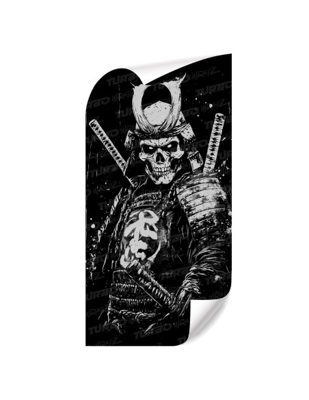 Sticker for car pillar Szkielet Samuraja  | TurboWrapz.com